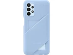 Zadní kryt s kapsou na kartu pro Samsung Galaxy A23 5G, modrá