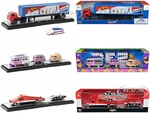 Auto Haulers Set of 3 Trucks Release 69 Limited Edition to 9000 pieces Worldwide 1/64 Diecast Model Cars by M2 Machines