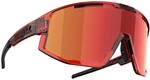 Bliz Fusion 52305-44 Transparent Red/Brown w Red Multi plus Spare Jawbone Transparent Black Kerékpáros szemüveg