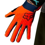 Pánské cyklistické rukavice Fox  Defend oranžové