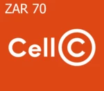 CellC 70 ZAR Mobile Top-up ZA