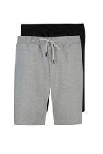 Trendyol Multi Color Basic Regular/Normal Fit Plain 2-Pack Shorts