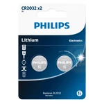 PHILIPS CR2032P2/01B gombíková batéria 2 kusy