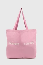 Kabelka Samsoe Samsoe FRINKA ružová farba, F20300113