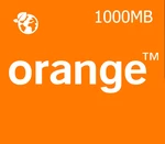 Orange 1000MB Data Mobile Top-up SN