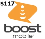 Boost Mobile $117 Mobile Top-up US