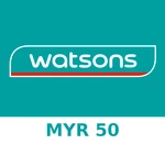 Watsons 50 MYR Gift Card MY