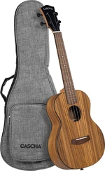 Cascha Tenor Ukulele Zebra Wood Ukulélé tenor Natural