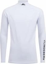 J.Lindeberg Aello Soft Compression Top White/Black L Ropa térmica