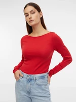Červené dámske basic tričko GAP