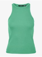 Green women's basic tank top Vero Moda Chloe - Women