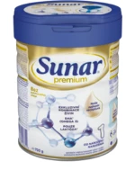 Sunar Premium 1 počiatočné dojčenské mlieko 700 g