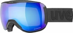 UVEX Downhill 2100 CV Black Mat/Mirror Blue/CV Green Masques de ski