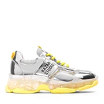 Srebrne sneakersy damskie