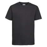 Black Slim Fit Russell T-shirt