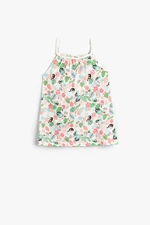 Koton Baby Girl Gray Patterned Dress