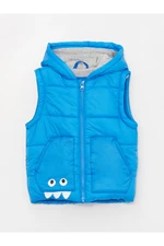 LC Waikiki Hooded Baby Boy Puffy Zipper Vest