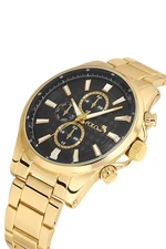 Polo Air Men's Wristwatch Gold Color
