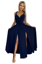 Elegant long dress tied in many ways Numoco