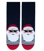 Bratex Man's Socks KL272 Navy Blue