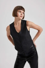 DEFACTO Slim Fit Striped Vest
