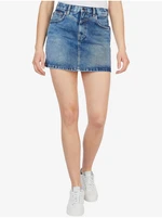 Blue Women's Denim Skirt Pepe Jeans Rachel - Ladies