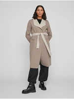 Brown Ladies Brindle Coat VILA Juice - Women