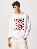 White Mens Sweatshirt Pepe Jeans Dardanus - Men