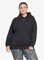 Black Ladies Hoodie Reebok Lux - Ladies