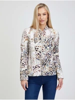 White Ladies Light Patterned Jacket Guess Vera - Women