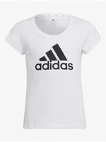White Girly T-Shirt adidas Performance - unisex