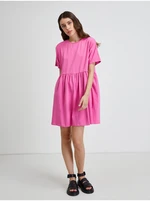 Dark pink loose dress Noisy May Kerry - Women