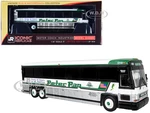 2001 MCI D4000 Coach Bus "Peter Pan 25 Years of Tours to all of America" White and Green "Vintage Bus &amp; Motorcoach Collection" Limited Edition to