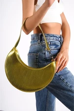 Capone Outfitters Shoulder Bag - Yellow - Plain