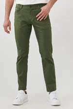 AC&Co / Altınyıldız Classics Men's Khaki Slim Fit Slim Fit 5 Pocket Flexible Chino Pants