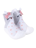 Yoclub Kids's Baby Girls' Anti-skid Socks With Rubber Sole OBO-0138G-AA0B