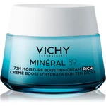 Vichy Minéral 89 bohatý hydratační krém 72h 50 ml