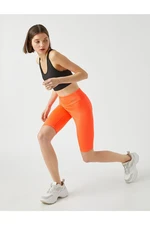 Koton Printed Biker Leggings