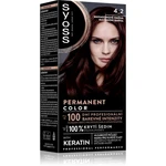 Syoss Permanent Color permanentná farba na vlasy odtieň 4_2 Mahagonově hnědý 1 ks