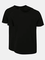 Set of two black men's short sleeve T-shirts Jack & Jones - Men
