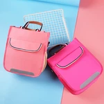 Boys and girls primary school students junior high school students Oxford cloth make-up bag Korean version, solid color contrast