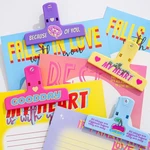 Fridge Students Photo Note Office Supplies Memo Hand Account Ticket Clamp Magnetic Paper Clip File Clamp Voucher Holder