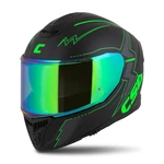 Moto přilba Cassida Integral GT 2.1 Flash černá matná/zelená fluo/tmavě šedá  S (55-56)