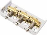 Fender 3-Saddle Custom Cut-Off Vintage-Style Tele Bridge Cromo Repuesto para guitarra