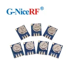 8pcs/lot 433MHZ Superheterodyne ASK RF Transmitter Module STX882 including spring antenna