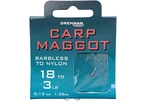 Drennan návazce Carp Maggot Barbless vel.18 / 3lb
