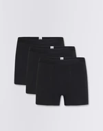 Knowledge Cotton 3-Pack Underwear 1300 Black Jet L