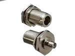 1pcs Connector Adapter N Female Jack to SMA Female Jack Nut Bulkhead RF Coaxial Converter Straight New