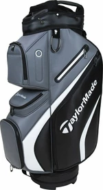 TaylorMade Deluxe Cart Bag Black/Grey Borsa da golf Cart Bag