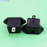 YuXi Black industrial outlet with ear fixing hole American standard 250V 10A universal AC power socket
